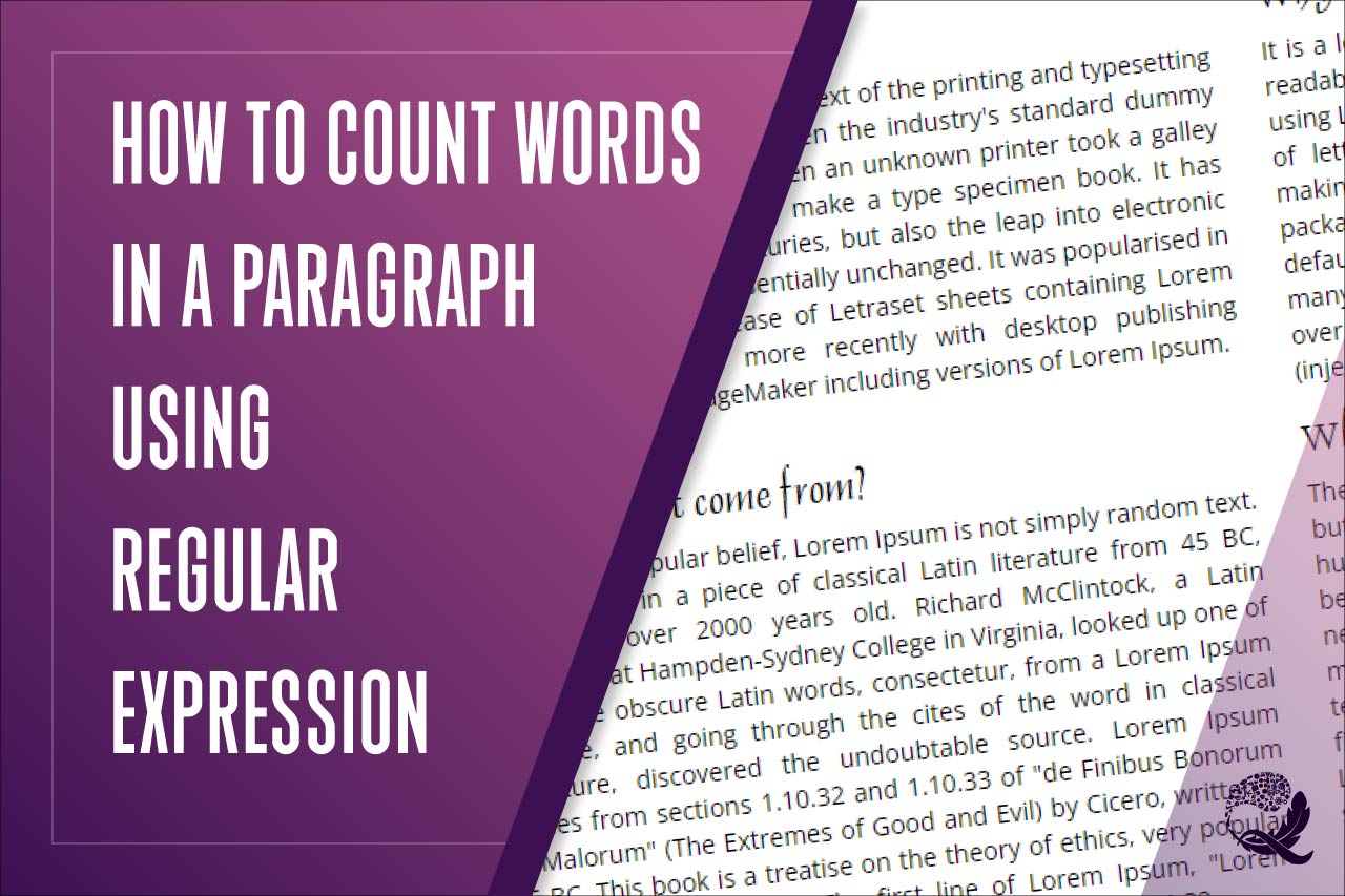 How To Count Words In A Paragraph Using Regular Expression Quillplex